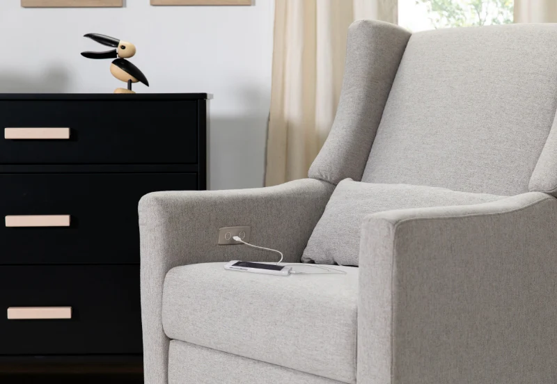 Kiwi Electronic Recliner and Swivel Glider with USB port - Image 25