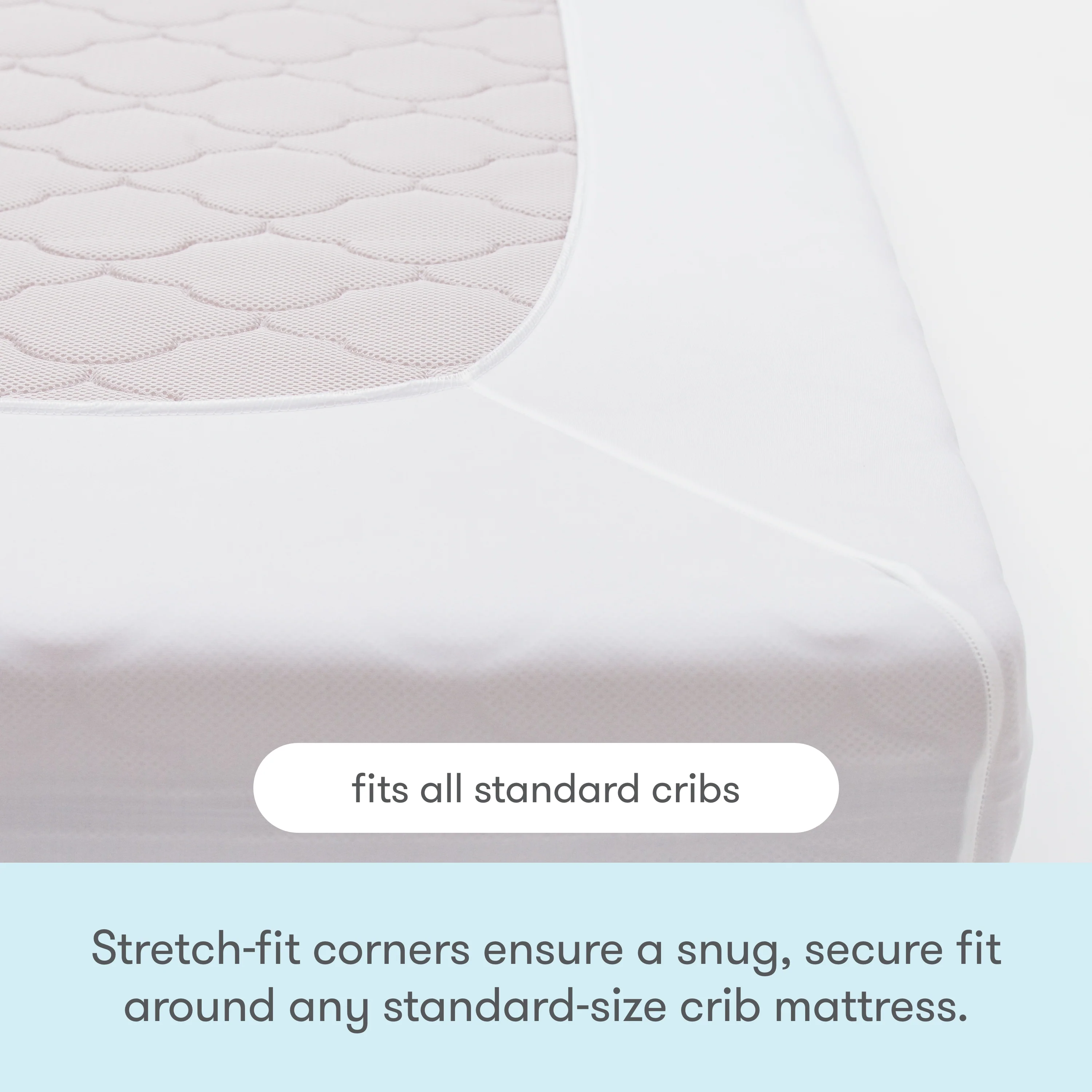 Waterproof Crib Mattress Pad - Image 6