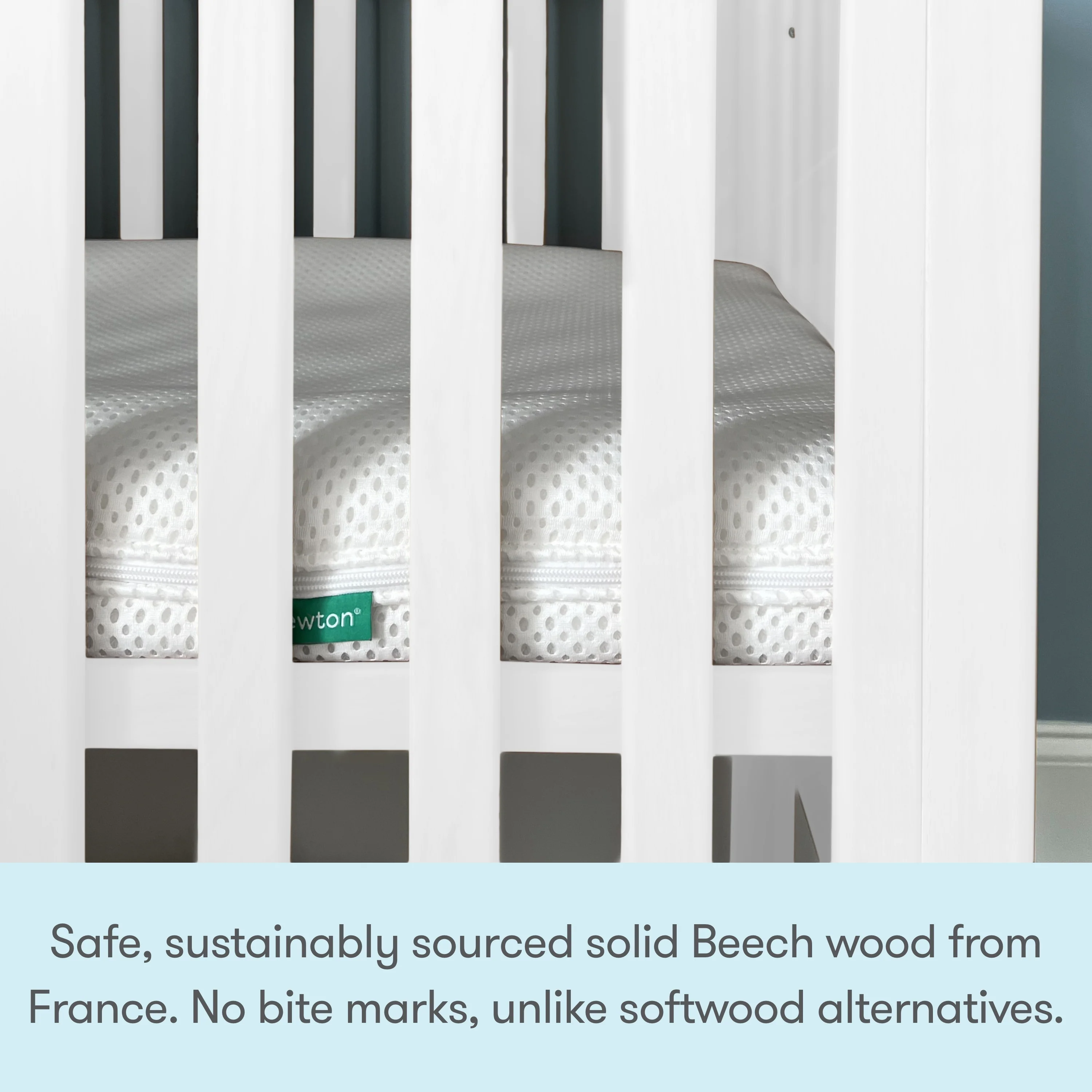 Newton Galileo Mini Crib with Newton Mattress - Image 33