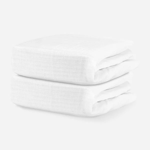 Breathable Organic Fitted Mini Crib Sheets - Image 11