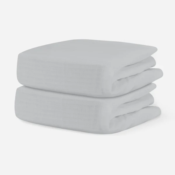 Breathable Organic Fitted Mini Crib Sheets - Image 16