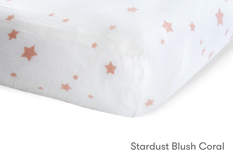 Breathable Organic Fitted Mini Crib Sheets - Image 22