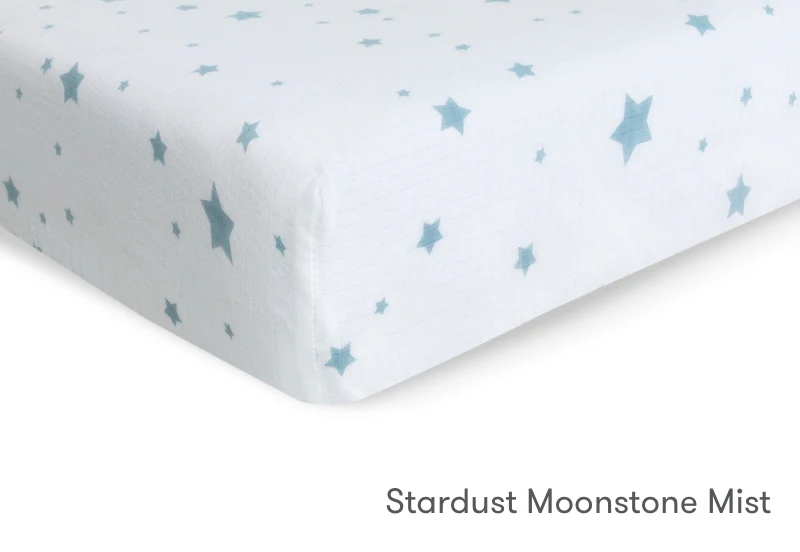 Breathable Organic Fitted Mini Crib Sheets - Image 32
