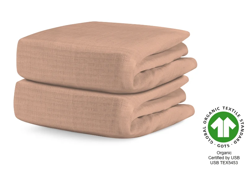 Breathable Organic Fitted Mini Crib Sheets - Image 40