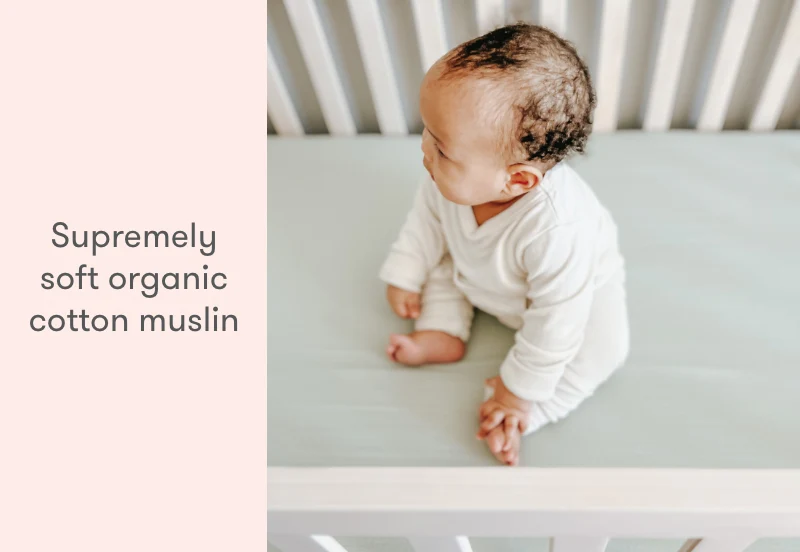Breathable Organic Fitted Mini Crib Sheets - Image 51