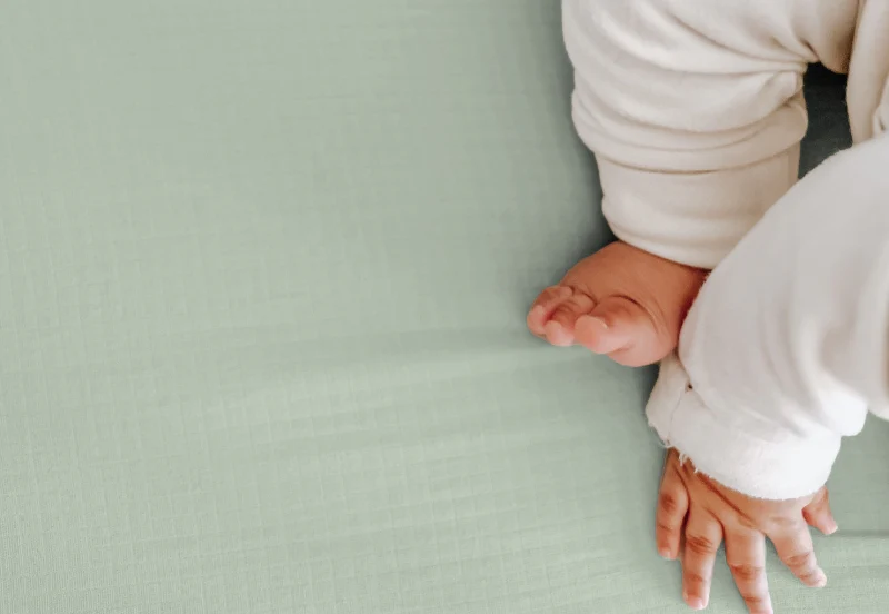 Breathable Organic Fitted Mini Crib Sheets - Image 55