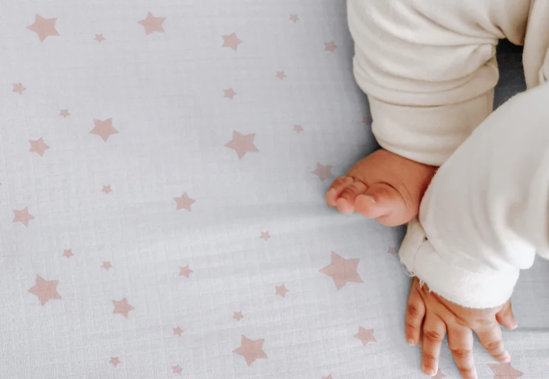Breathable Organic Fitted Mini Crib Sheets - Image 56