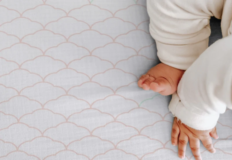 Breathable Organic Fitted Mini Crib Sheets - Image 57