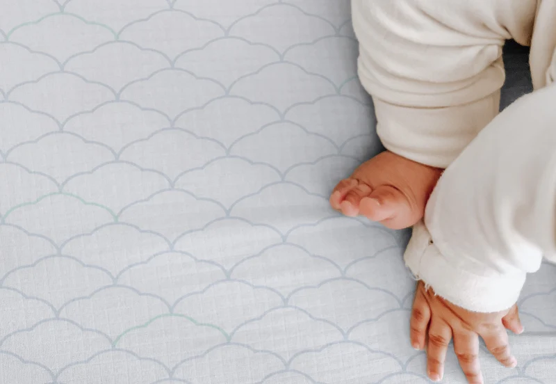 Breathable Organic Fitted Mini Crib Sheets - Image 58