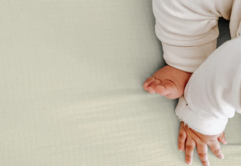Breathable Organic Fitted Mini Crib Sheets - Image 60