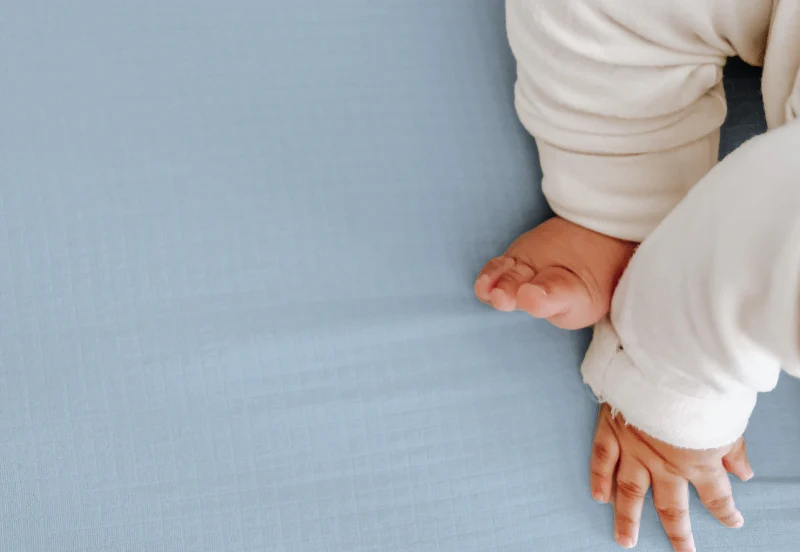Breathable Organic Fitted Mini Crib Sheets - Image 61
