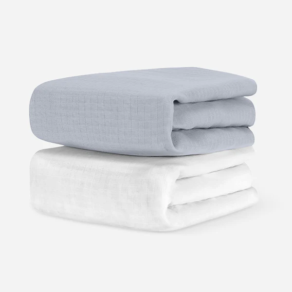 Breathable Organic Fitted Mini Crib Sheets - Image 9