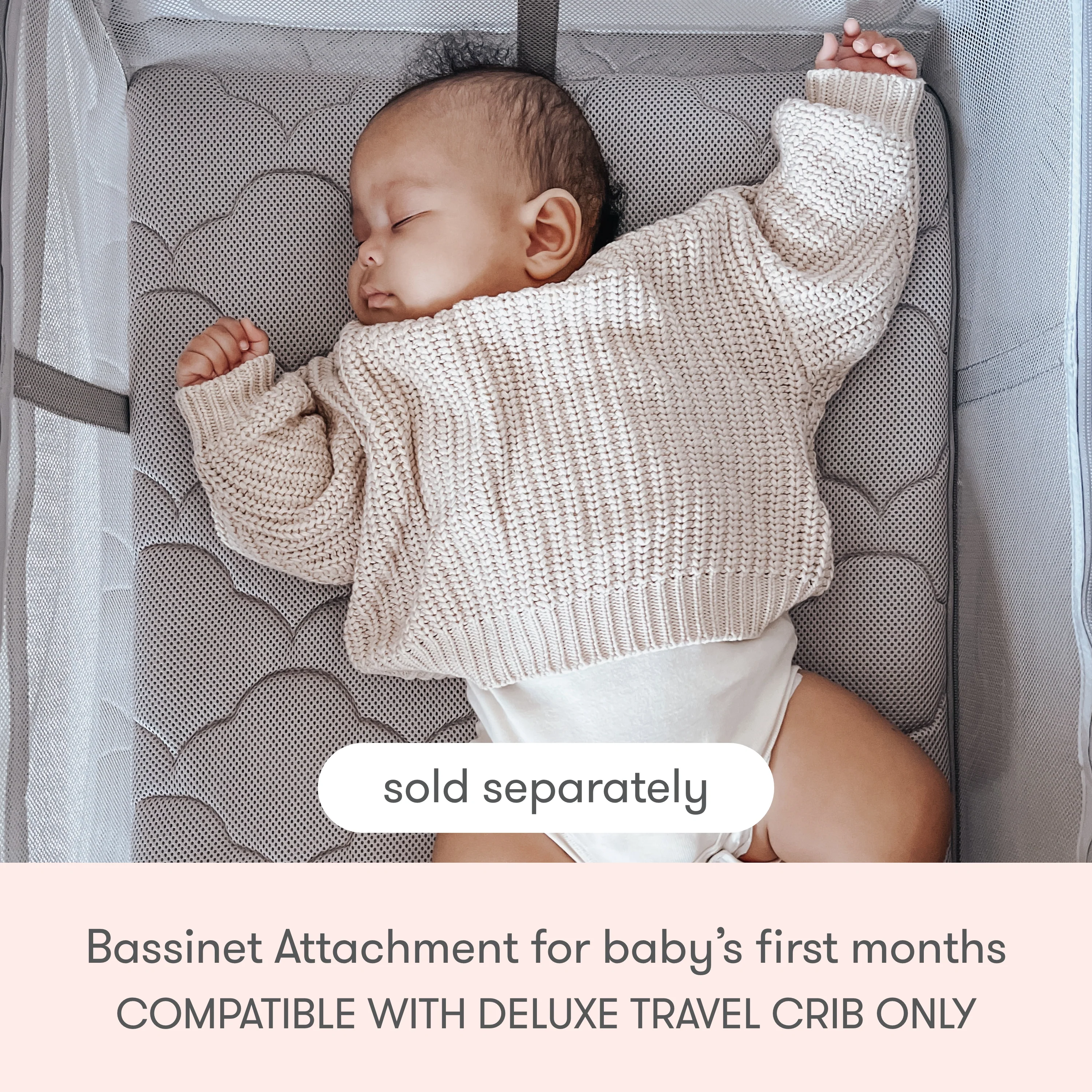Deluxe Travel Crib & Play Yard - Image 12
